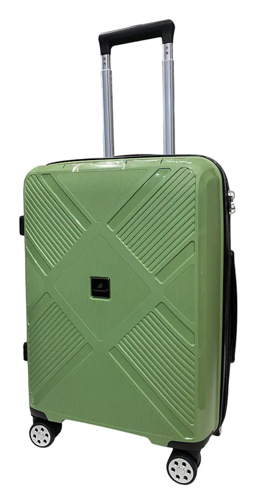 Валіза мала Madisson Snowball 53103 S ручна поклажа 55x39x21 см 37 л 2.7 кг Зелений