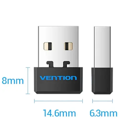 Адаптер Wi-Fi Vention 2.4GHz 150 Мбіт/с, USB - фото 2