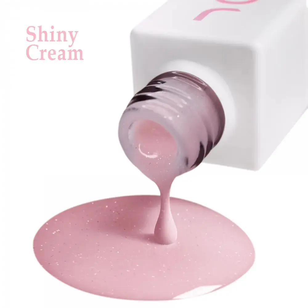 Камуфлююча база для нігтів BB Cream Base 19 Shiny Cream JOIA vegan 8 мл - фото 4