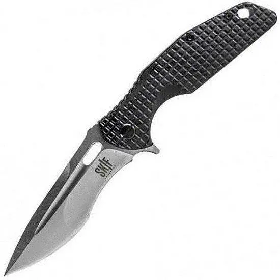 Ніж Skif Defender II Stonewash чорний 423SE