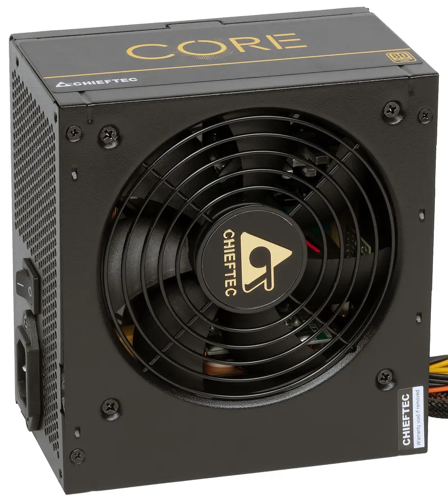 Блок живлення Chieftec Core 600W 80+ Gold (BBS-600S) Black - фото 2