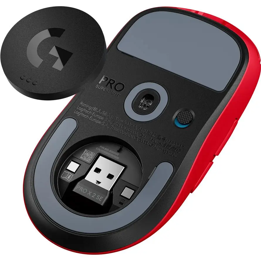 Миша Logitech Pro X Superlight 2 SE Red (910-007552) [138873] - фото 6