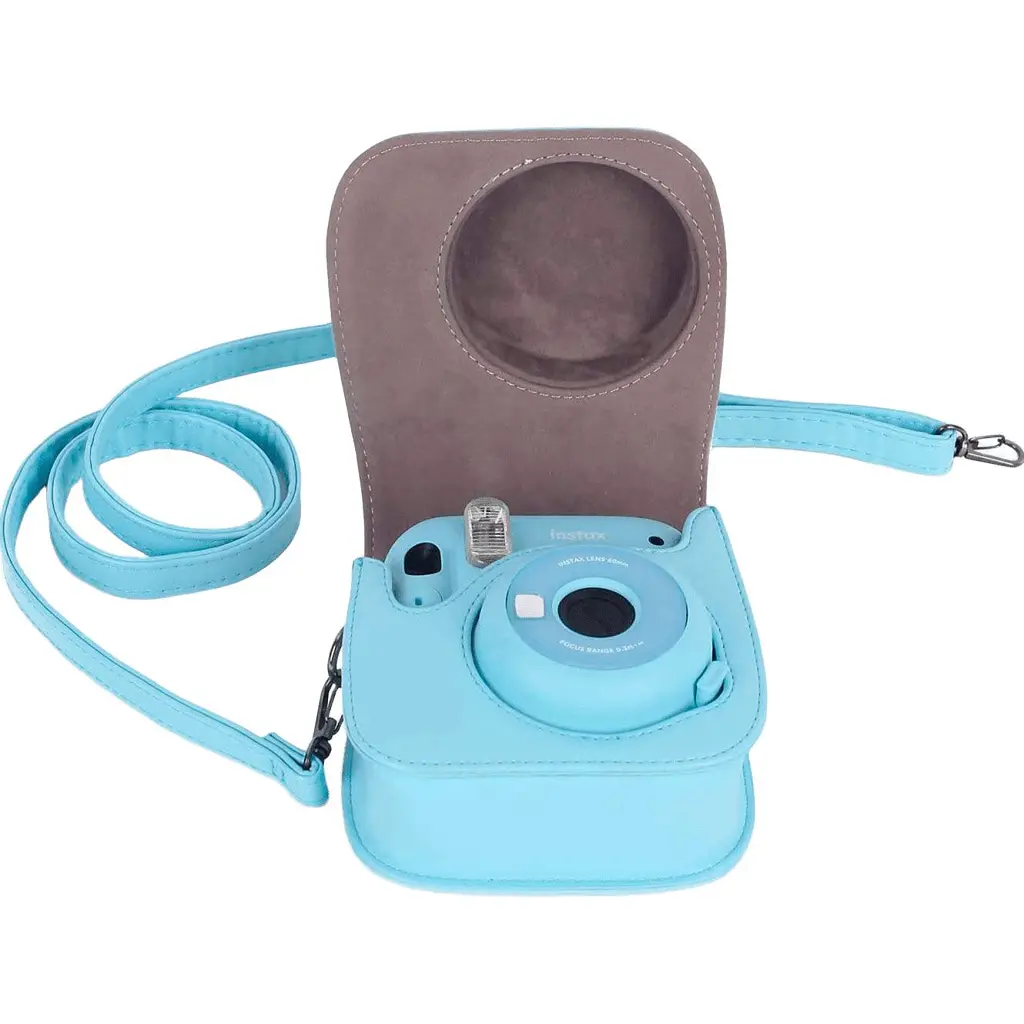 Чохол для фотокамер моментального друку Fujifilm Instax Mini 12 Blue [87015] - фото 5