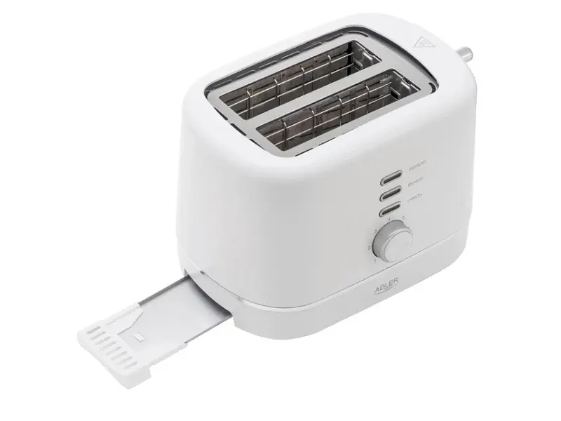 Тостер Adler AD 3224 White - фото 4