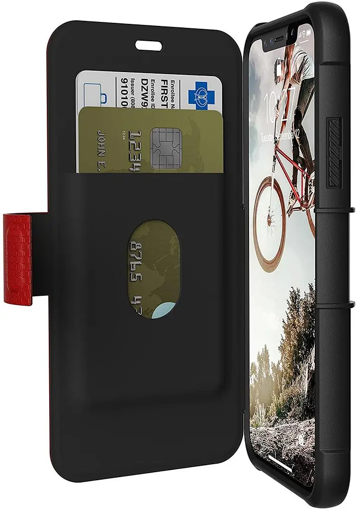 Оригінальний чохол-книжка UAG Metropolis Series IPHX-E-MG (Original) для iPhone X/XS (5.8") Magma - фото 9