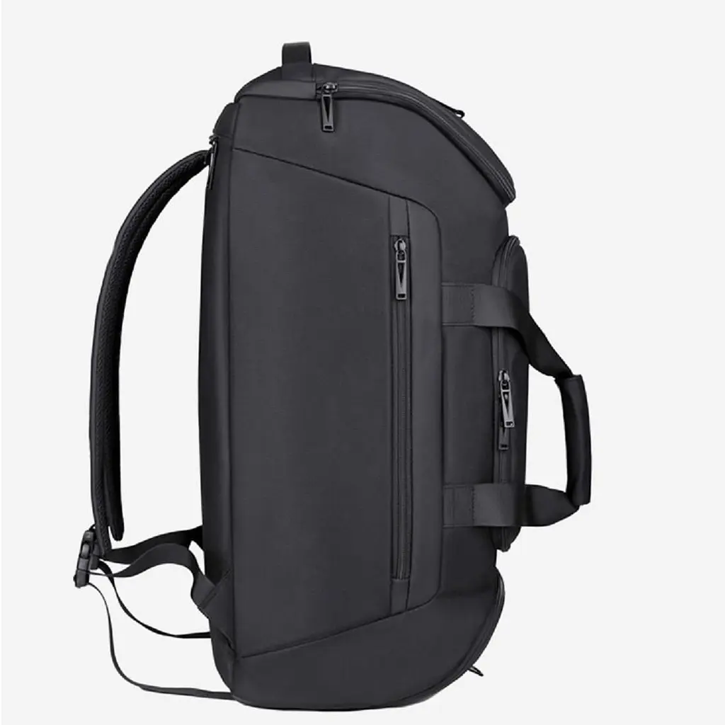 Дорожня сумка чорна текстильна Confident TB8-T18A - фото 3