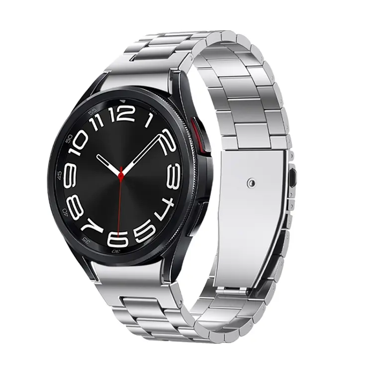 Ремінець сталевий класичний для BeWatch Samsung Galaxy Watch 7 Сріблястий (1120405.1) - фото 2