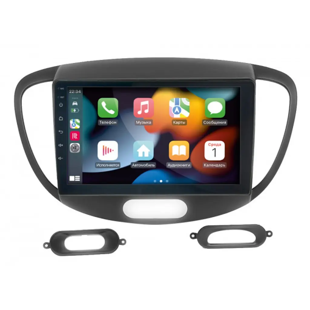 Штатна магнітола Hyundai i10 2008-2013 Cyclone C9-011 4x64, DSP Cyclone (НФ-00007003) - фото 2