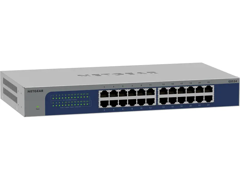 Комутатор NETGEAR GS524 некерований (GS524-300EUS) - фото 2