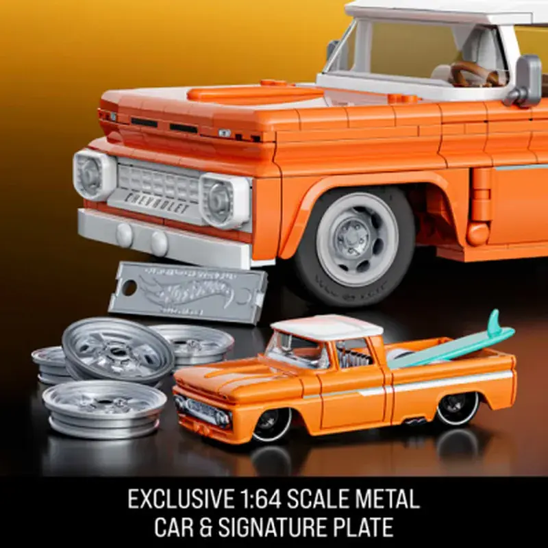 Конструктор Mattel Brick Shop Hot Wheels Elite Chevy 858 деталей (JFT20) - фото 4