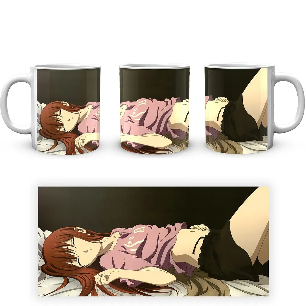 Кухоль GeekLand Steins Gate Брама Штейна Макісе SG 07 330 мл білий - фото 3