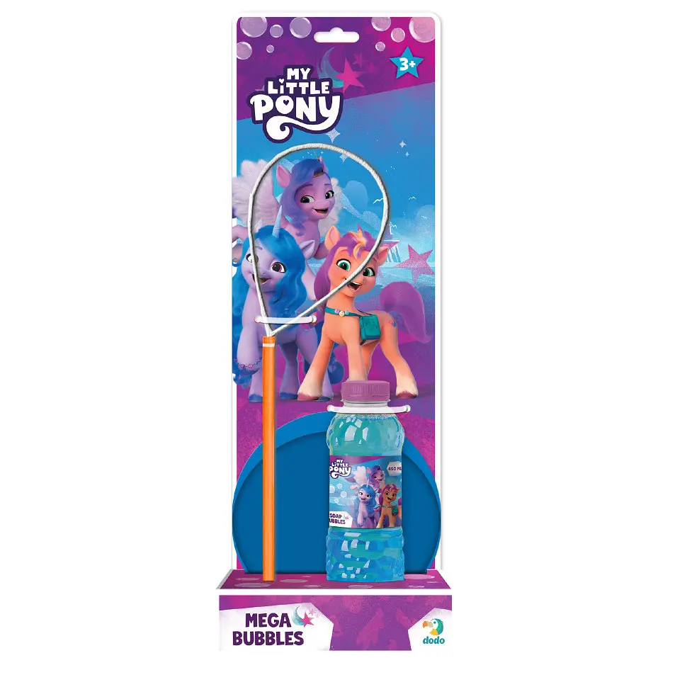 Мильні бульбашки "Mega Bubbles з тарілкою My Little Pony" 200635 об'єм 450 мл - фото 2