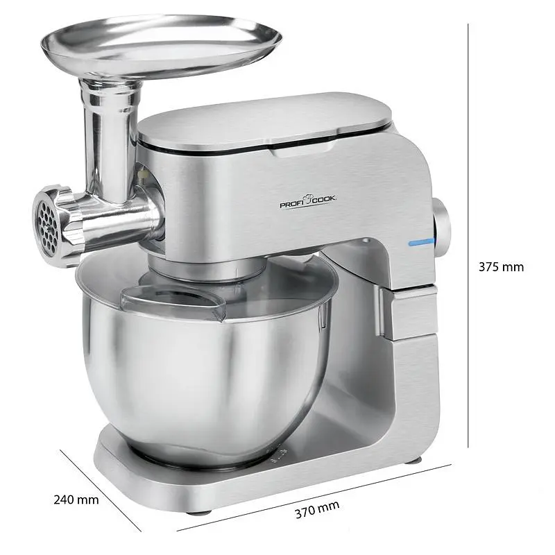 Кухонний комбайн - тістоміс Profi Cook PC-KM 1151 6,5 л. - фото 6