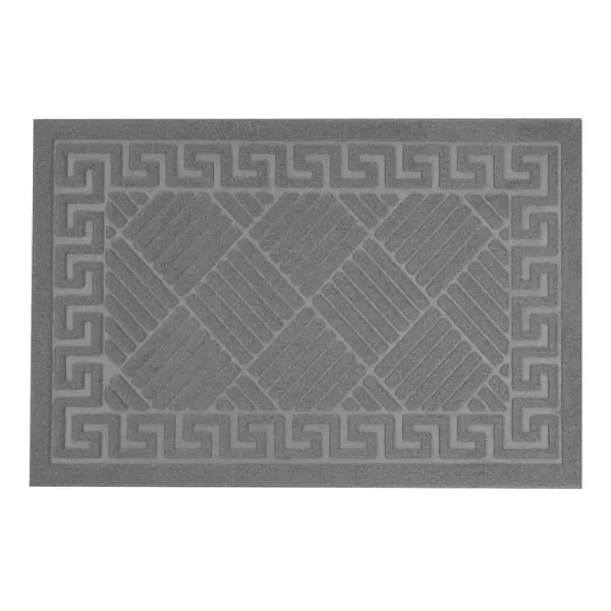 Килимок придверний Eco Fabric Смужки без кромки сірий 40 х 60 см (4060-012) - фото 3