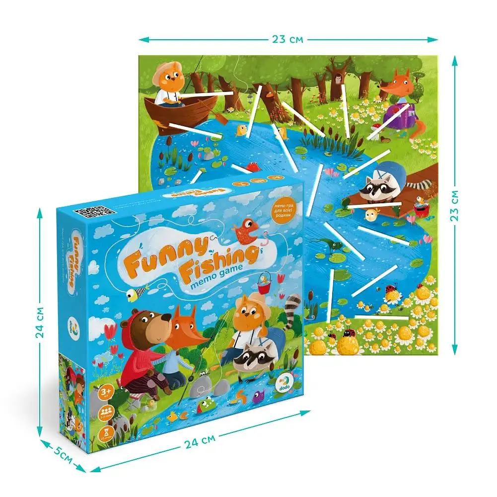 Настольная игра DoDo Funny Fishing (200221) - фото 5