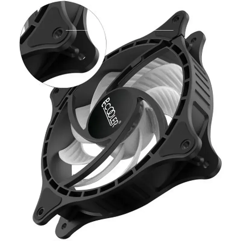 Кулер до корпусу PcCooler FX 120 ARGB BK 3in1 - фото 7