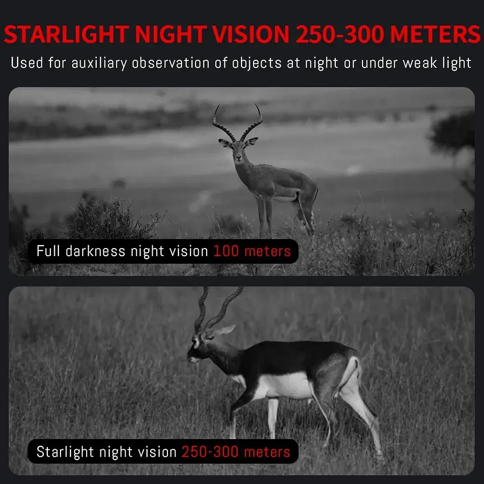 Комплект - монокуляр ночного видения NVG30 Wi-Fi 940nm + шлем (ABS-пластик) + крепления (Черный) - фото 8