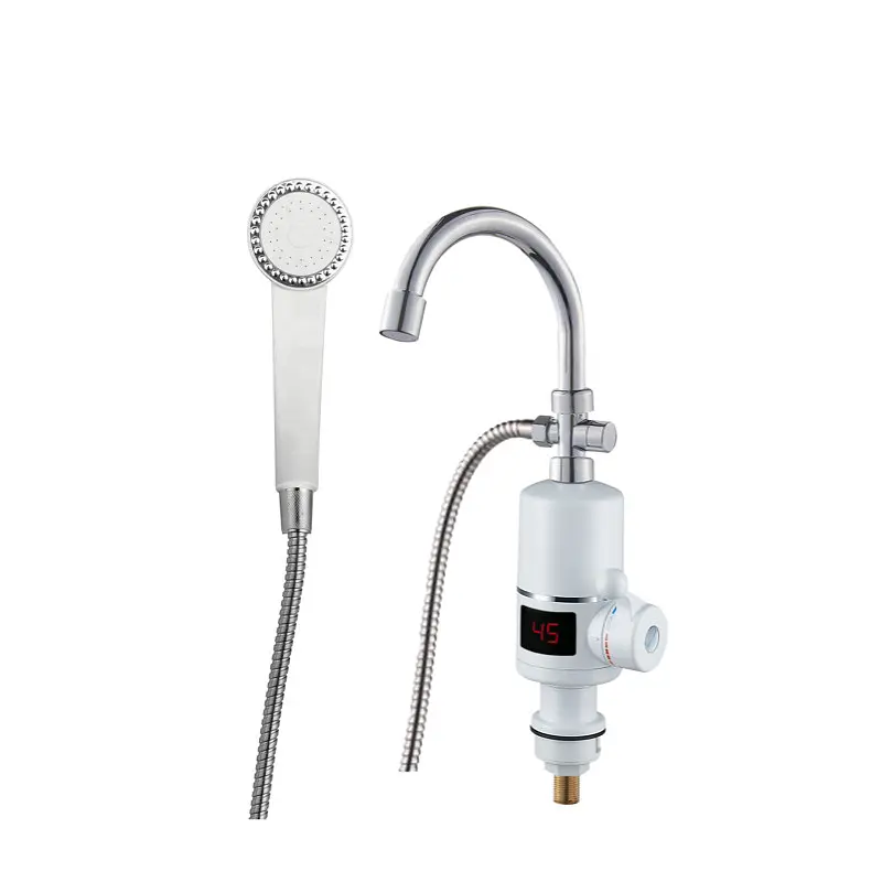 Проточный водонагреватель Wezer SDR-B05ST ванна с датчиком температуры - фото 2