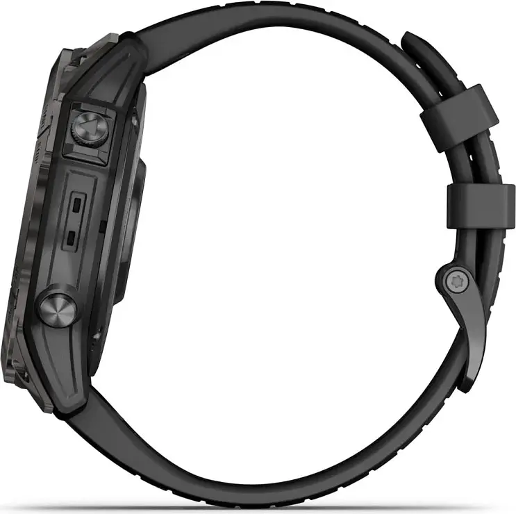 Смарт-часы Garmin Epix Pro [Gen 2] Sapphire Edition 47mm Carbon Gray DLC Titanium with Black Band [010-02803-10] [86532] - фото 10