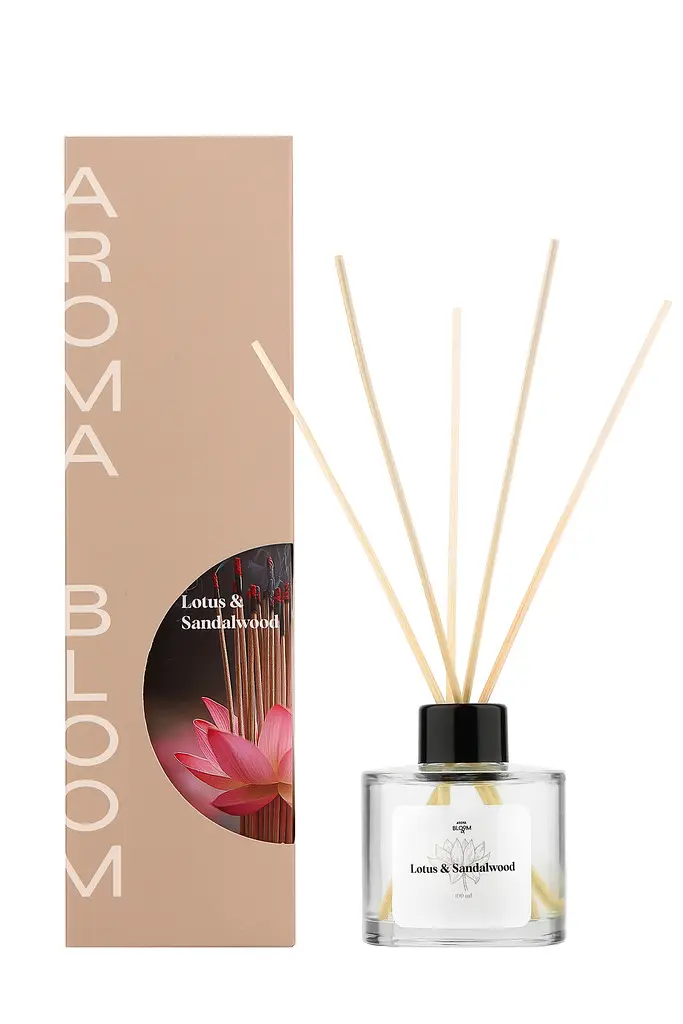 Аромадифузор для дому Aroma Bloom Lotus & Sandalwood Лотус та сандал 100 мл - фото 2