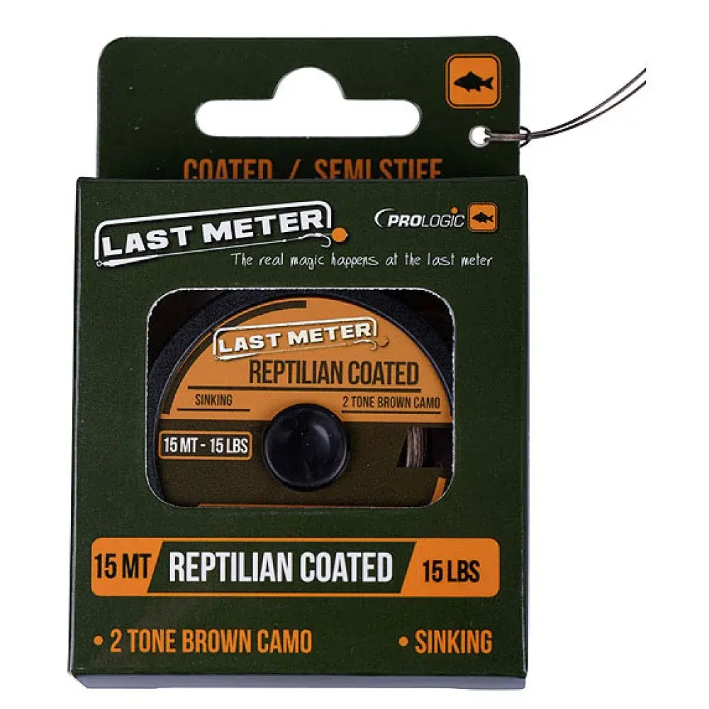 Поводковый материал Prologic Reptilian Coated 15 м 35 lbs - фото 2