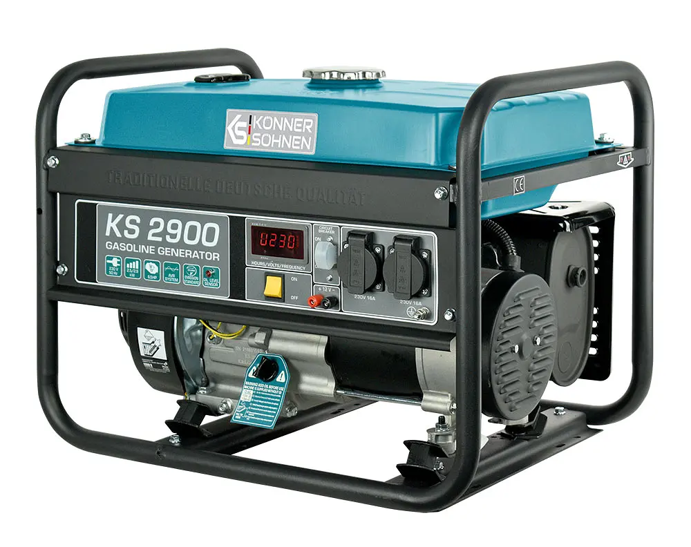 Бензиновый генератор Konner&Sohnen 2,5/2,9 кВт KS 2900 - фото 3