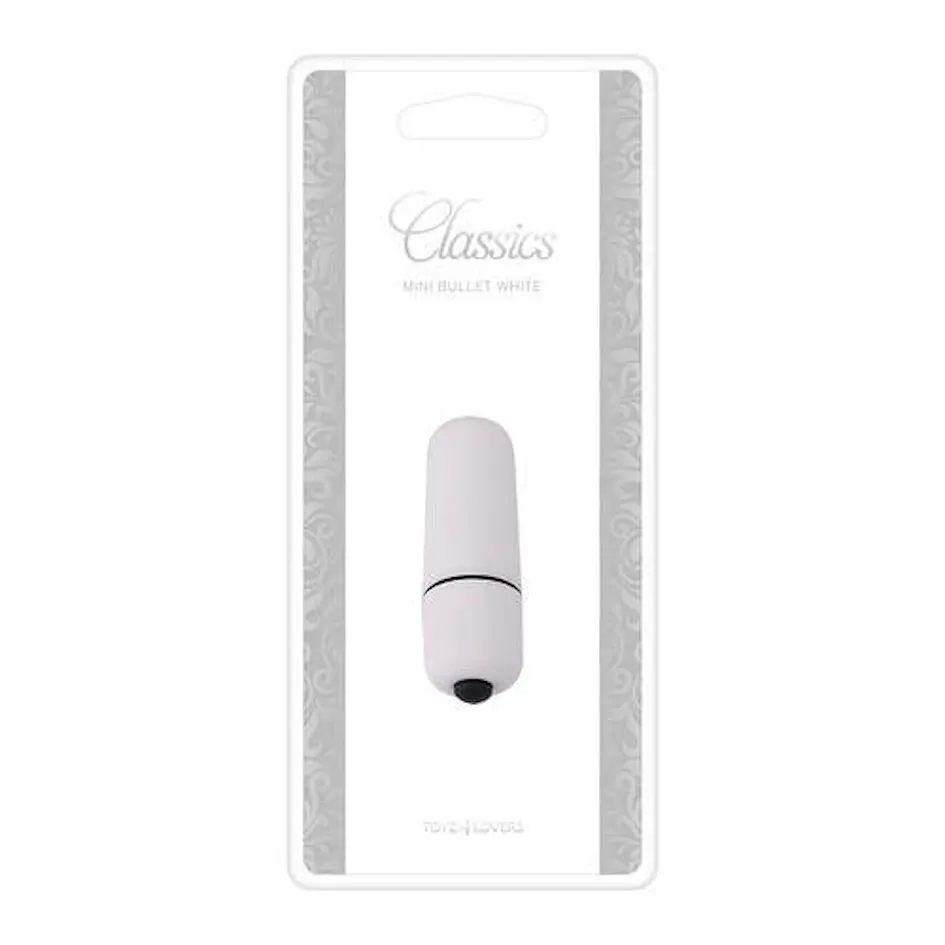Мини-вибратор Classics Mini Bullet 5.5 см (белый) - фото 2