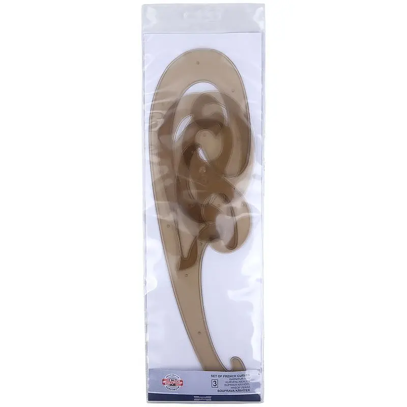 Набір лекал Koh-i-Noor N3 великий 3 шт. (750068) - фото 3