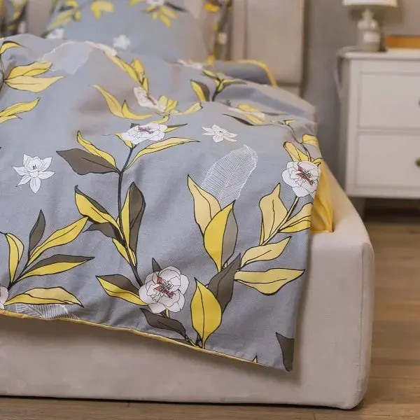 Постільна білизна полуторна Viluta Сатин Twill 606-1-5 210х143 см - фото 5