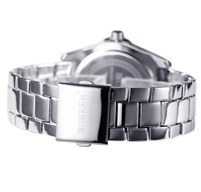 Наручний годинник чоловічий Curren Quartz Сріблястий (2336) - фото 8