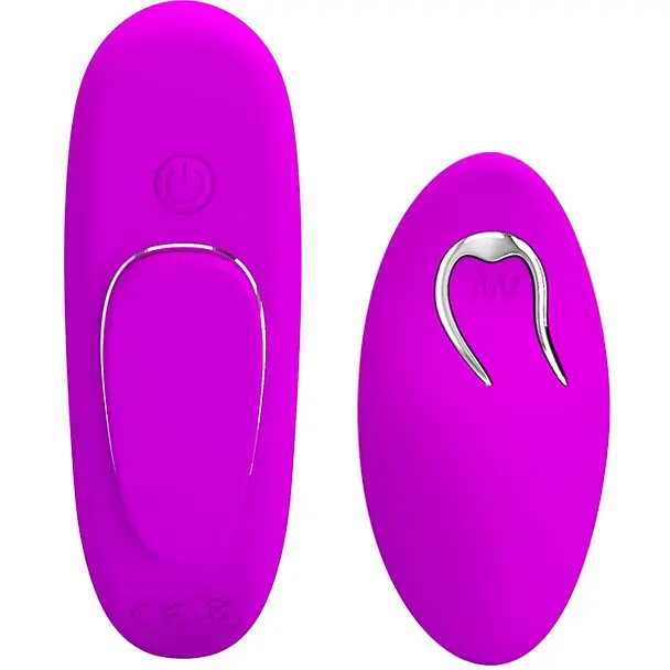 Трусики Baile Ly Romance Lisa Remote Panty Massager Purple Вібровкладка в, 9.5х3 см фіолетовий - фото 2