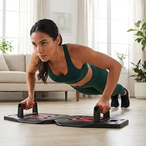 Доска для отжиманий Gymtek FlexBoard черный - фото 7