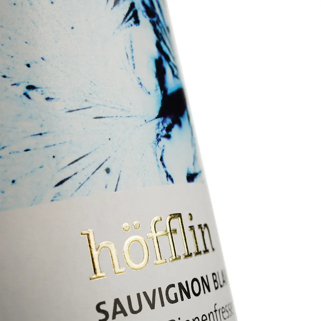 Вино Hofflin Sauvignon blanc Prestige unfilt 2017, біле, сухе, 13,5%, 0,75 л (855879) - фото 3
