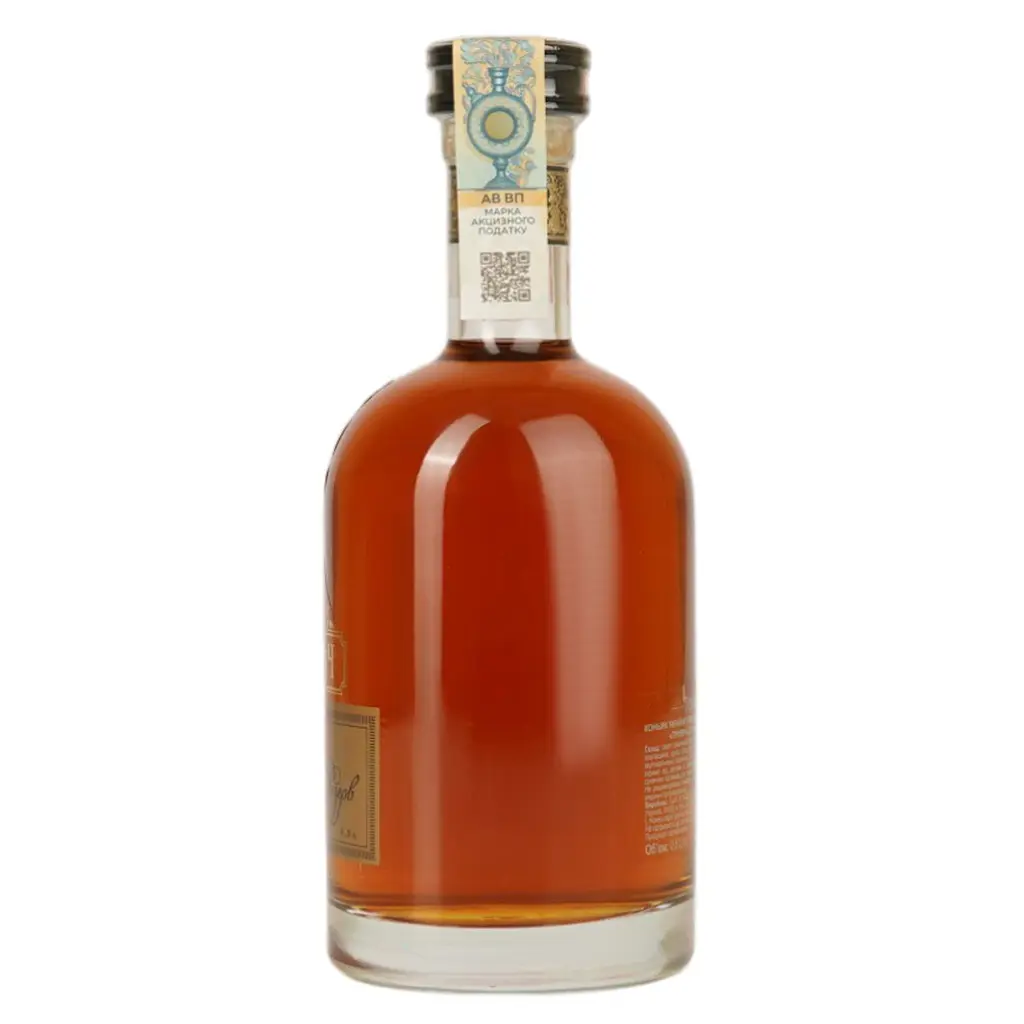 Коньяк Гринвич Особый Резерв 5 лет 40% 0.5 л в коробке - фото 3