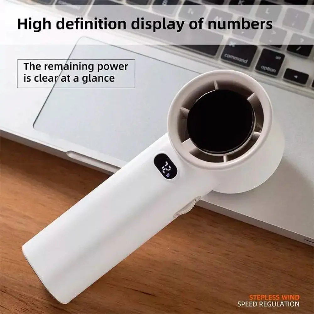 Портативний вентилятор DK WT-K38 Silver [136037] - фото 5