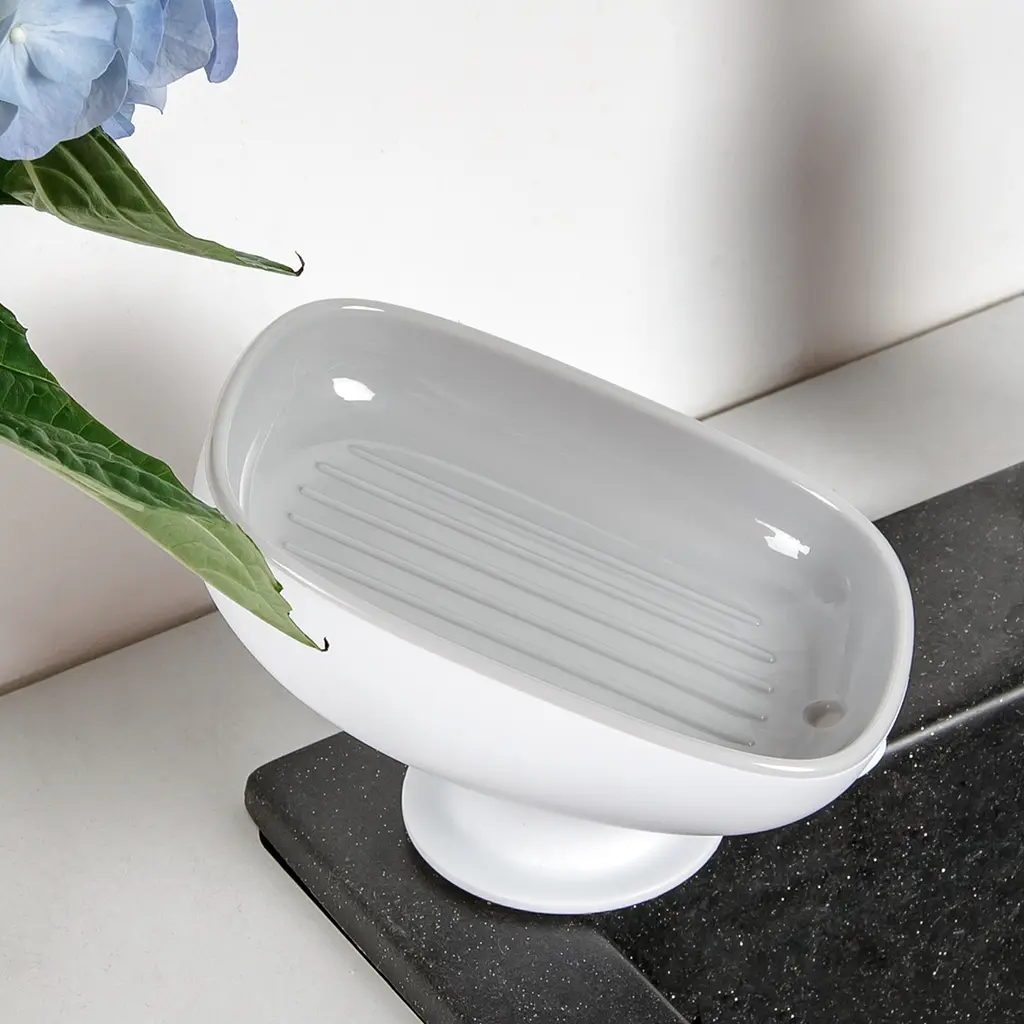 Мильниця MVM на присосці біло-сіра (BP-38 WHITE/GRAY) - фото 13