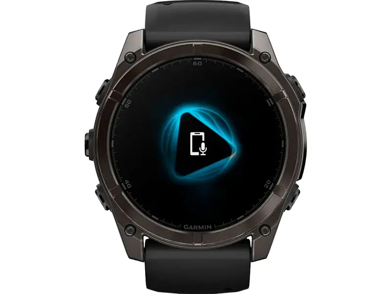 Спортивний годинник Garmin Fenix 8 51mm AMOLED Sapphire Carbon Gray DLC Titanium w. Black/Pebble Gray S. Band (010-02905-20/21) - фото 11