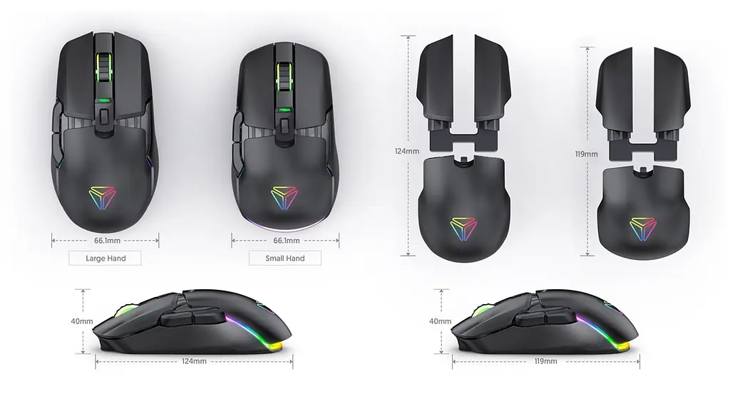 Компьютерная мышь Yenkee YMS 3600BK MARKSMAN Gaming Mouse teh0022069 - фото 6