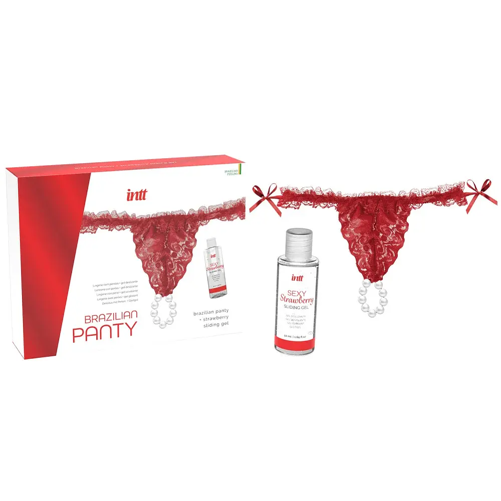 Набір Intt з трусиків та лубриканта Brazilian Panty - фото 3