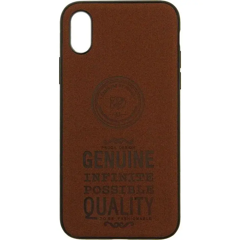 Чохол-накладка Remax Visa Series Apple iPhone X Brown - фото 3