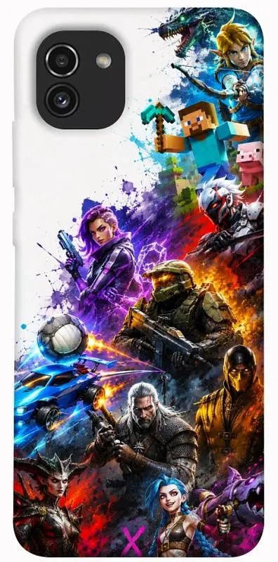 TPU чохол Demsky Gameverse для Samsung Galaxy A03