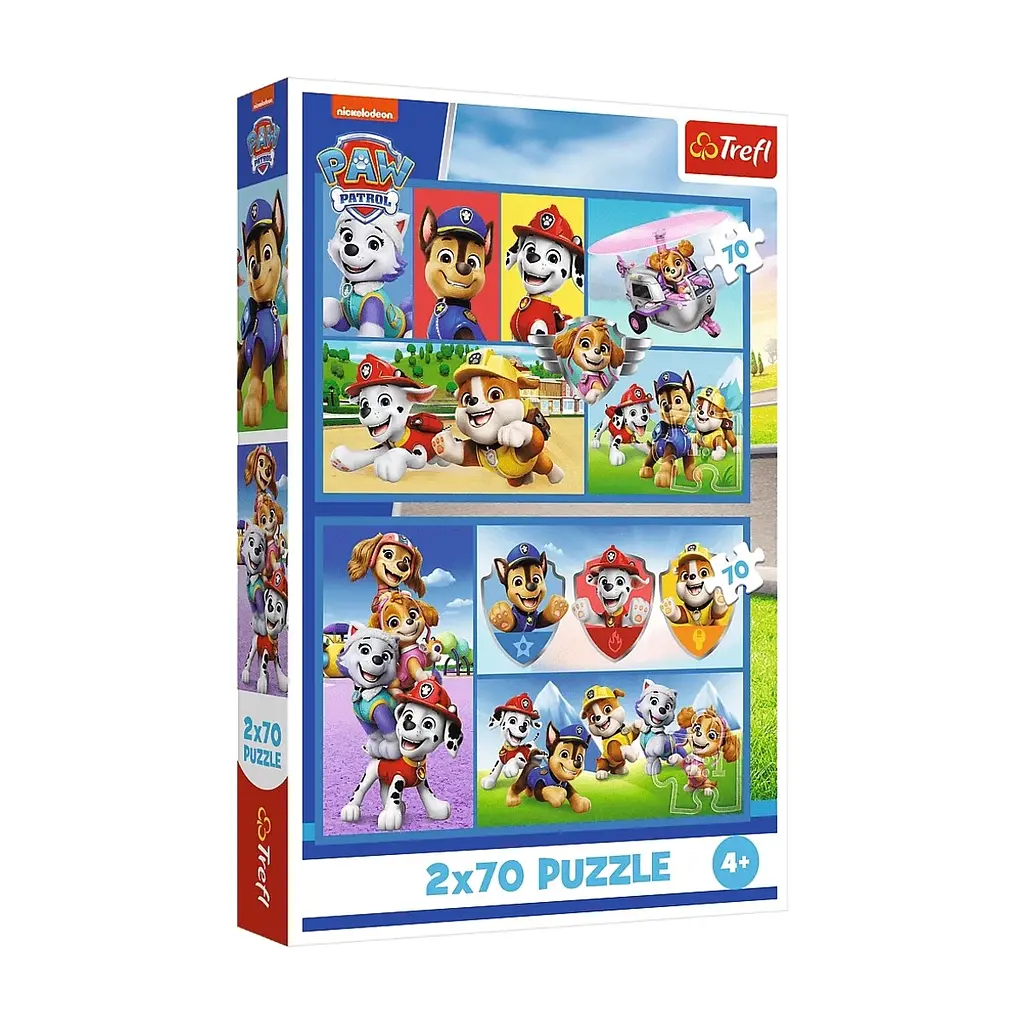 Пазл Trefl Paw Patrol Правила патруля 2x70 (5900511344417)