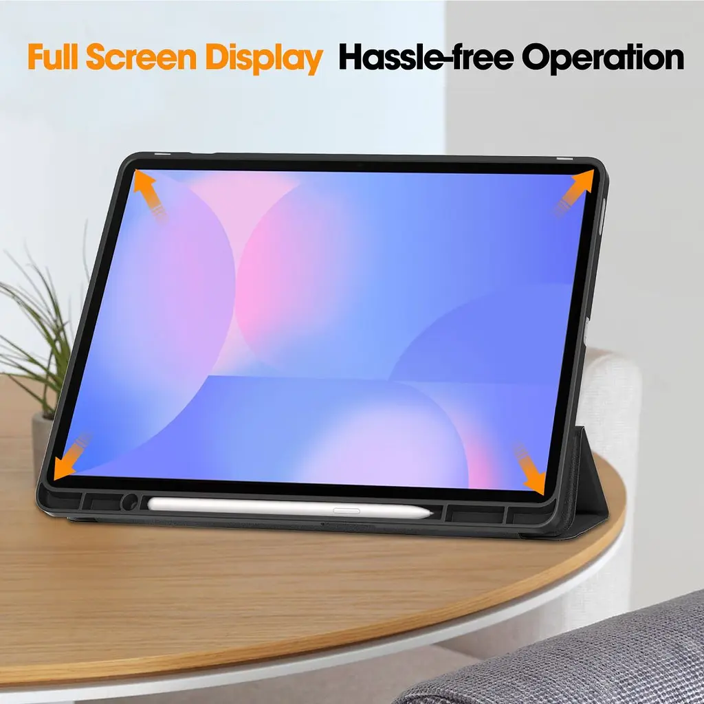 Чохол SlimTPU Active Pen Samsung Galaxy Tab S10 FE+ Plus 13.1 SM-X626 SM-X620 Чорний - фото 5