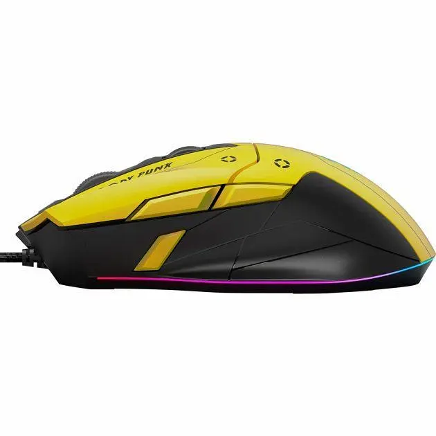 Миша A4Tech Bloody W70 Max (Punk Yellow) [68610] - фото 4