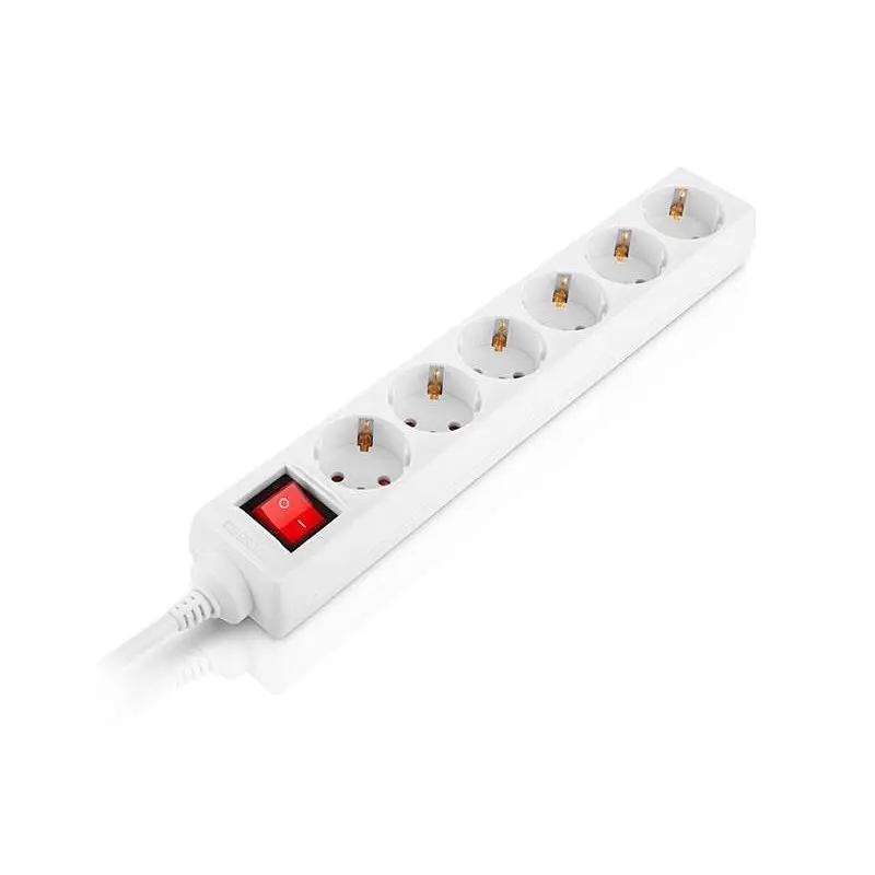 Фільтр живлення REAL-EL RS-6 Protect M 1.8м Білий (EL122300031) - фото 9