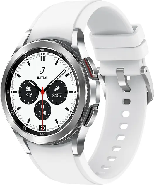 Смарт-годинник Samsung Galaxy Watch 4 Classic 42 mm LTE (SM-R885) Silver - фото 3