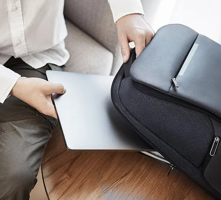 Рюкзак RunMi Business Travel Multi-function Backpack 2 Dark Grey - фото 8