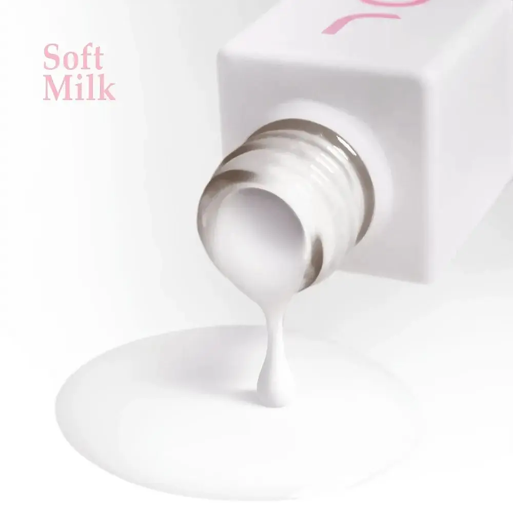 Камуфлююча база для нігтів BB Cream Base 07 Soft Milk JOIA vegan 8 мл - фото 4