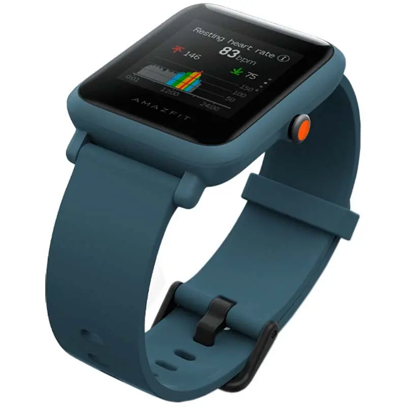 Смарт-часы Amazfit Bip S Lite Oxford Blue A1823 - фото 2