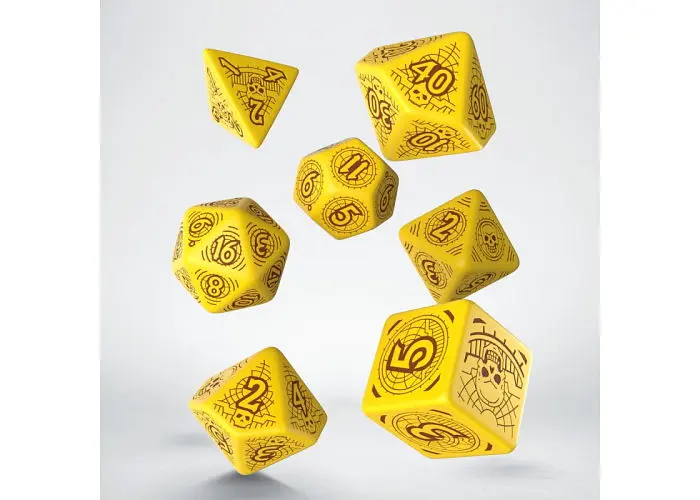 Набір кубиків Pathfinder Skull & Shackles Dice Set , 7 шт. (SPAT43) - фото 2
